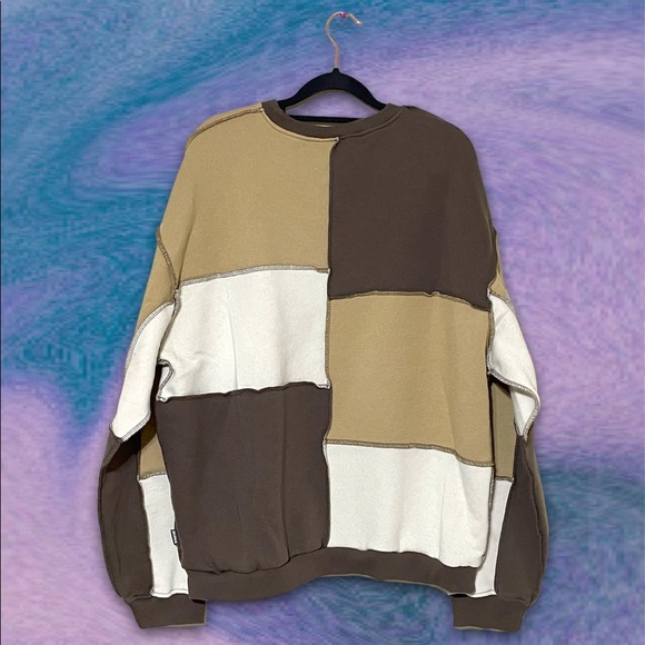 ♥︎ Minga London Patchwork Contrast Sweater ♥︎ - Picture 3 of 5